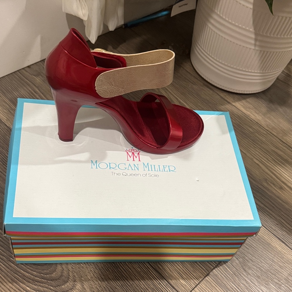 Morgan Miller Red and Tan Heels